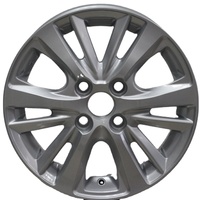 Flrocky Zhang harga murah 14*5.5 inci 4*100 velg mobil penumpang untuk VIOS YARIS