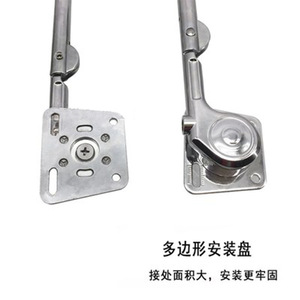 Zinc Alloy Furniture <b>Hinge</b> Gas <b>Spring</b> Lift Support Rod Multi Angle Surface Mount Indoor Use - Product Image 1