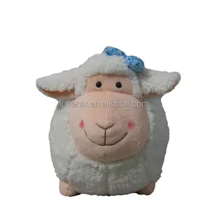 Peluche de oveja de buena calidad, supersuave, para el hogar, cojín, almohada