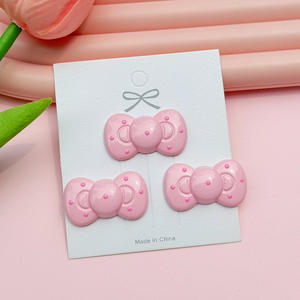 Gotas de color caramelo de <span class=keywords><strong>dopamina</strong></span>, accesorios de lazo redondo pequeño, decoración de lazo de punto ondulado, funda de teléfono basura Diy, auriculares para ordenador portátil, <span class=keywords><strong>libro</strong></span> de chatarra - Product Image 5