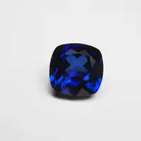 المصنع مباشرة أعلى جودة مختبر نمت الملكي الأزرق الأزرق safir أحجار كريمة مفكوكة أحجار بمقطع مشابه لشكل الوسائد الأوجه 2 ct مصدق الطبيعي الأزرق