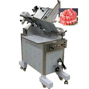 Trancheuse à viande automatique électrique, machine à découper la viande commerciale <span class=keywords><strong>pour</strong></span> restaurant, cuisine, bœuf, saucisses, fromage, poisson - Product Image 5