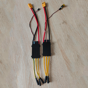 อะลูมิเนียมอัลลอยด์ของแท้ รุ่น 120HV 120A แรงดันสูง สำหรับเครื่องบินบังคับวิทยุแบบปรับได้ ปีกตรึง พร้อมตัวควบคุมอิเล็กทรอนิกส์ - Product Image 5