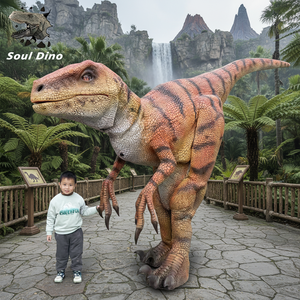 <strong>Dinosaur</strong> Factory Animatronic Dinosaurio Realista Disfraz <strong>Costume</strong> Realistic Raptor <strong>Costume</strong> - Product Image 1