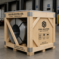 Bobina de Acero Laminado en Frío SPCC DC01 SJTSTEEL, Lámina de Acero al Carbono Totalmente Dura para Electrodomésticos y Automóviles, Precio al por Mayor
