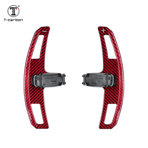 Extensión de palanca de cambio de volante de coche, tipo de repuesto de carbono T, para Benz Amg CLA45 C43 GLA45 S65 E43 E63 - Product Image 2