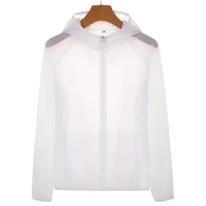 <span class=keywords><strong>Veste</strong></span> de pluie pour <span class=keywords><strong>femme</strong></span> Poids léger Protection solaire <span class=keywords><strong>Running</strong></span> Sunscreen Jackets Zipper Loose Quick Dry Hooded <span class=keywords><strong>Running</strong></span> Jacket - Product Image 5