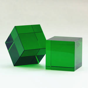 Cubes en cristal K9 de qualité supérieure, blocs de verre colorés pour gravure photo - Product Image 5