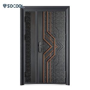 <span class=keywords><strong>Porte</strong></span> de sécurité extérieure, double design, luxe, <span class=keywords><strong>entrée</strong></span>, <span class=keywords><strong>porte</strong></span> de sécurité en acier pare-balles - Product Image 4