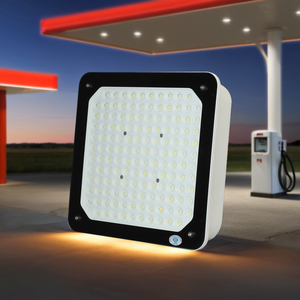 IP65 150W Station-service LED Canopy High Bay Light Corps en aluminium <span class=keywords><strong>Lampe</strong></span> d'entrepôt antidéflagrante certifiée ATEX pour l'éclairage au gaz - Product Image 3