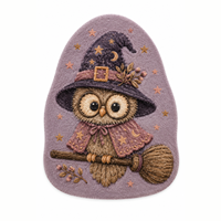 Tapis moderne antidérapant lavable en polyester, motif halloween (hibou, sorcière, balai), en faux velours, pour entrée de maison