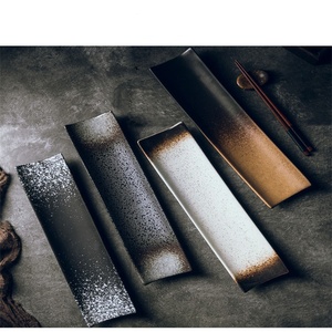 Harmony sıcak satış toptan seramik suşi yemekleri restoran ve parti için japon suşi plaka - Product Image 1