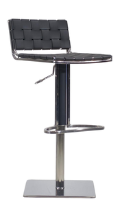 Tabouret de bar moderne rembourré, chaise de bar avec siège rembourré doux et base en métal robuste pour îlot de cuisine, mobilier de bar à domicile - Product Image 2
