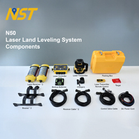 Système de nivellement laser à double commande NST N50, équipement de nivellement de précision pour l'agriculture, machinerie agricole pour la préparation du sol
