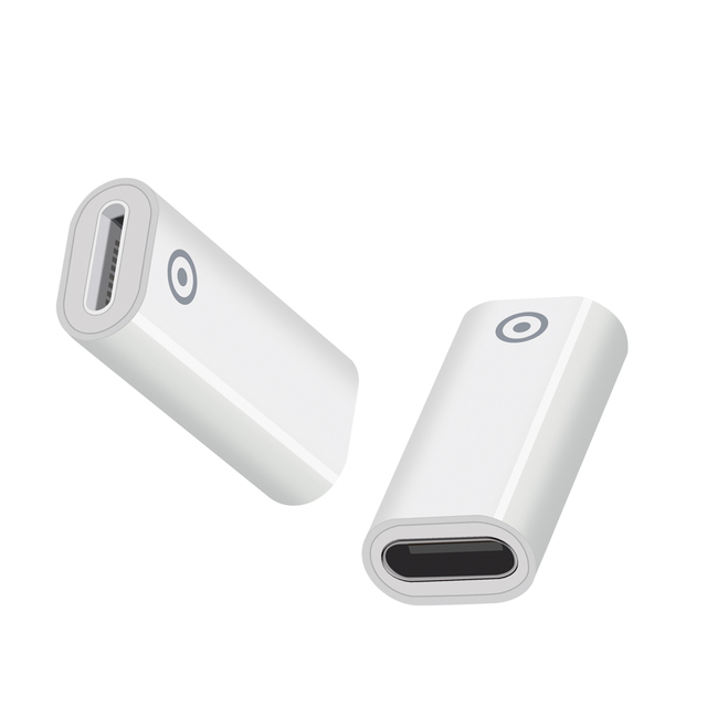 CE Type-C to Lightning Female Charging Adapter Converter Connector for Apple Pencil 1st Stylus Charger for iPad iPencil 1st
