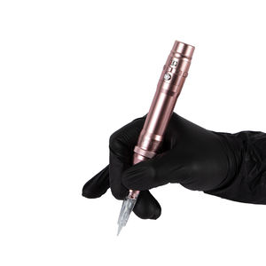 Stylo à tatouer sans fil à batterie lithium avec aiguilles à cartouche pour maquillage permanent - Acier inoxydable pour <span class=keywords><strong>machine</strong></span> - Product Image 4