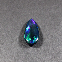 Magnifique Opale Noire Naturelle 19x10MM Cabochon Poire 5.55Cts 10 pièces MOQ Pierre Précieuse Libre Effet de Couleur/Feu pour la Fabrication de Bijoux SHILPI