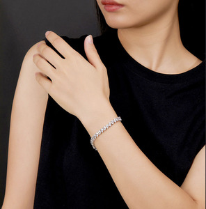 S925 silver <b>rainbow</b> tennis <b>bracelet</b> oval multicolor sapphire claw setting classic women's everyday wear - Product Image 6