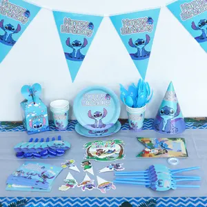 Acheter Kit Anniversaire thème Lilo et Stitch - décoration joyeux