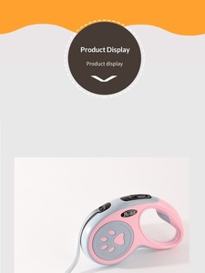 Guinzaglio Retrattile per Cani <span class=keywords><strong>2026</strong></span>, Accessorio per Animali Domestici alla Moda, Guinzaglio Durevole con Funzione di Sgancio Rapido, 3m 5m - Product Image 6