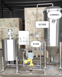 Système <span class=keywords><strong>de</strong></span> filtration pré-encollé en acier inoxydable pour bougies, kieselguhr et terre <span class=keywords><strong>de</strong></span> diatomées, pour la <span class=keywords><strong>bière</strong></span>, le vin et les boissons en brasserie - Product Image 2