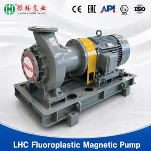 Bomba Magnética Resistente a la Corrosión OEM/DOM para <span class=keywords><strong>H2SO4</strong></span>, HCl, NaOH, HNO3 |   Bomba Química de Fluoroplástico - Product Image 2