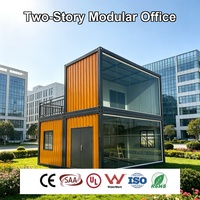 Edificio de Oficinas Modular en Contenedores para Zonas Industriales, con Sala de Descanso y Baño, para Uso del Equipo de Administración de Plantas
