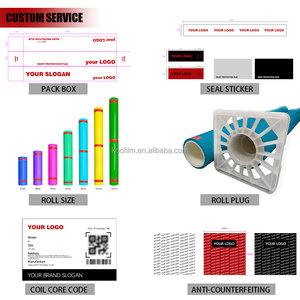 فيلم حماية طلاء السيارة Koofilm K017 لامع أزرق صيني 1.52*16 متر 8 مل ذاتي الشفاء بالحرارة لتغيير لون هيكل السيارة TPU PPF - Product Image 6