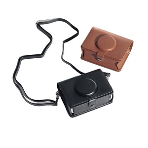 Étui rétro exclusif Caiul en cuir de litchi pour appareil photo Fujifilm <span class=keywords><strong>Instax</strong></span> <span class=keywords><strong>Mini</strong></span> <span class=keywords><strong>EVO</strong></span> Film - Product Image 1