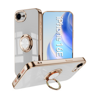Funda Protectora con Anillo Electrochapado para <span class=keywords><strong>iPhone</strong></span> 17E/17 Pro/17 Air - Product Image 1