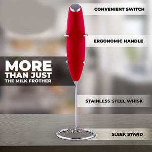 Cappuccino Batteriebetriebener Handlicher Automatischer Manueller Milchaufschäumer Elektrischer Handmilchaufschäumer & Kaffee-Milchaufschäumer - Product Image 2
