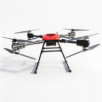 Drones de lutte contre les incendies à charge utile lourde, UAV de sauvetage d'urgence, plateforme industrielle à longue autonomie