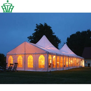 Tente de réception de luxe <span class=keywords><strong>pour</strong></span> <span class=keywords><strong>mariage</strong></span>, design personnalisé, toit haut - Product Image 2