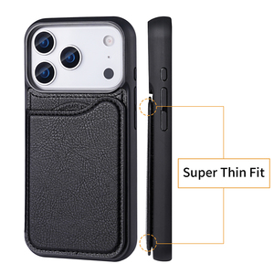 Bán buôn đa chức năng PU da với khe cắm thẻ điện thoại trường hợp đối với <span class=keywords><strong>iPhone</strong></span> 17 Pro Max từ lật <span class=keywords><strong>Wallet</strong></span> trường hợp Đối với Samsung S24 - Product Image 3