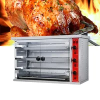 300W Power Elektrische Bbq Kebab Grill Machine Rotisserie Kip Oven