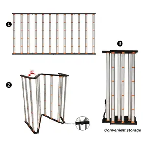 Végétation Led 12bars 1200w 1000w 10Bar Lampe Plantes Tube Usine De Fabrication Led Grow Light Bar Uv Ir