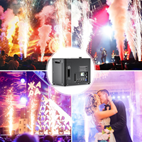 Machine à étincelles froides DMX 2400W pour célébrations, fêtes, mariages et anniversaires – Vente en gros depuis l'entrepôt