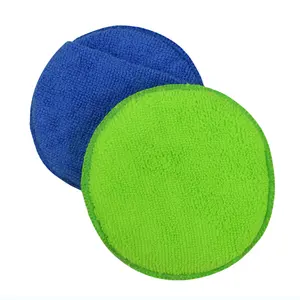 Hot Bán tay rửa xe Pad sáp Applicator sợi nhỏ sáp Pad Bọt Sponge Applicator Pads