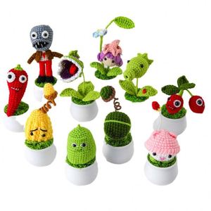 ชุดต้นไม้ซอมบี้จิ๋วทำมือ ของตกแต่งโต๊ะนักเรียน สำหรับคริสต์มาส อีสเตอร์ ฮาโลวีน วันรับปริญญา สงคราม วัยเด็ก และเกมต่างๆ - Product Image 1