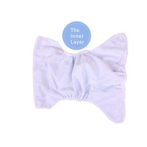 친환경 아기 기저귀 팬츠 조절 가능 세탁 가능 재사용 가능한 아기 천 기저귀 통기성 기저귀 - Product Image 4