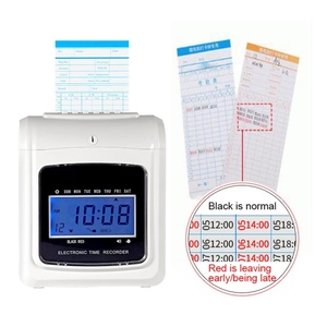 Pointeuse électronique à alignement automatique pour bureau et usine - Product Image 5