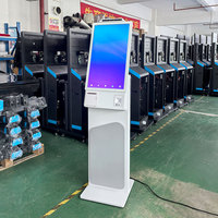 Terminal de Registro de Autoservicio con Pantalla Táctil para Membresía de Gimnasio, Pago en Club