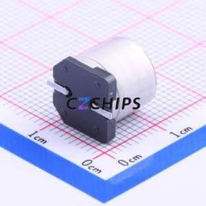 Condensador Electrolítico de Aluminio SMD EEEFT1E821AP, D10xL10.2mm 820uF 20% 25V 1.19A-100kHz - Product Image 2