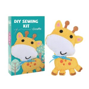 ชุดเย็บปักถักร้อยสัตว์ DIY สำหรับเด็กก่อนวัยเรียน ชุดงานฝีมือศิลปะและงานประดิษฐ์จากผ้าสักหลาด ของเล่นเย็บปักถักร้อยสำหรับเด็ก - Product Image 3