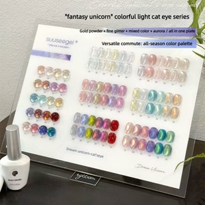 ชุดยาทาเล็บเจลตาแมวใส 36 สี แบบแม่เหล็ก สีนู้ดใส ชุดทำเล็บเจลตาแมว สำหรับร้านทำเล็บ ขายส่ง - Product Image 6