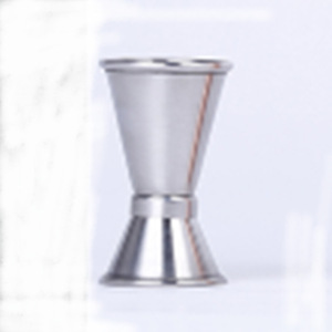 จิกเกอร์สแตนเลสแบบสองด้าน ถ้วยตวง ค็อกเทลพอร์เออร์ อุปกรณ์บาร์ ขนาด 1 ออนซ์ 2 ออนซ์ พร้อมสเกลวัด สำหรับทำเครื่องดื่มมิกโซโลยี - Product Image 1