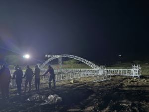 Estructura de Techo Portátil de Aluminio para Iluminación de Escenarios al Aire Libre, Fabricada en Guangzhou - Product Image 2