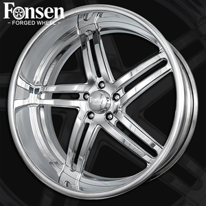 Cerchi Forgiati Personalizzati da 18, 19, 20, 22, 24, 26 Pollici in Alluminio 6061-T6 a 2 o 3 Pezzi per Ford Mustang, Dodge SRT Challenger, Chevrolet Corvette Cinque - Product Image 3