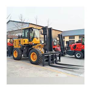 EPA Euro 5 motor <span class=keywords><strong>3</strong></span> <span class=keywords><strong>3</strong></span>.5 4 5 ton kamyon vinç 4X4 Off-Road engebeli arazi standart istifleyici dizel taşınabilir Forklift vinç - Product Image 5