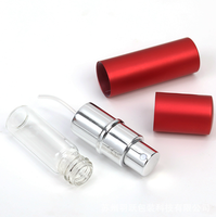 Botol parfum aluminium portabel, isi ulang 5ml dan 10ml untuk perjalanan